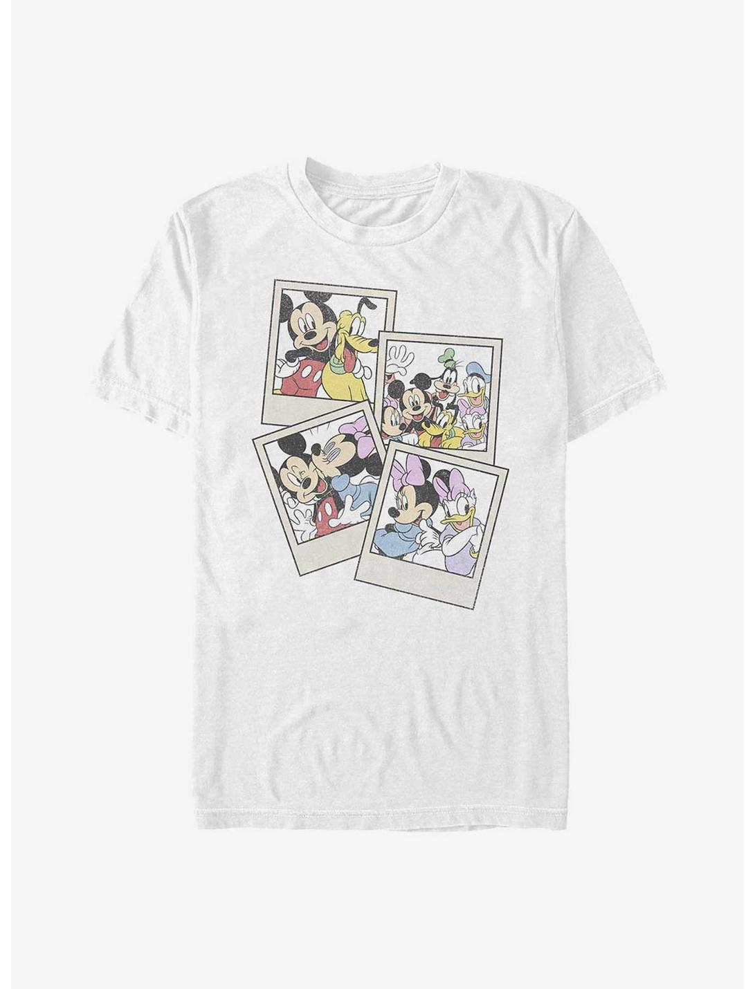 Disney Mickey Mouse Polaroids T-Shirt, WHITE, hi-res
