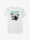 Disney Mickey Mouse Summer Vibes Mickey T-Shirt, WHITE, hi-res