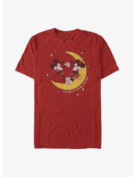 Disney Mickey Mouse To The Moon T-Shirt, , hi-res