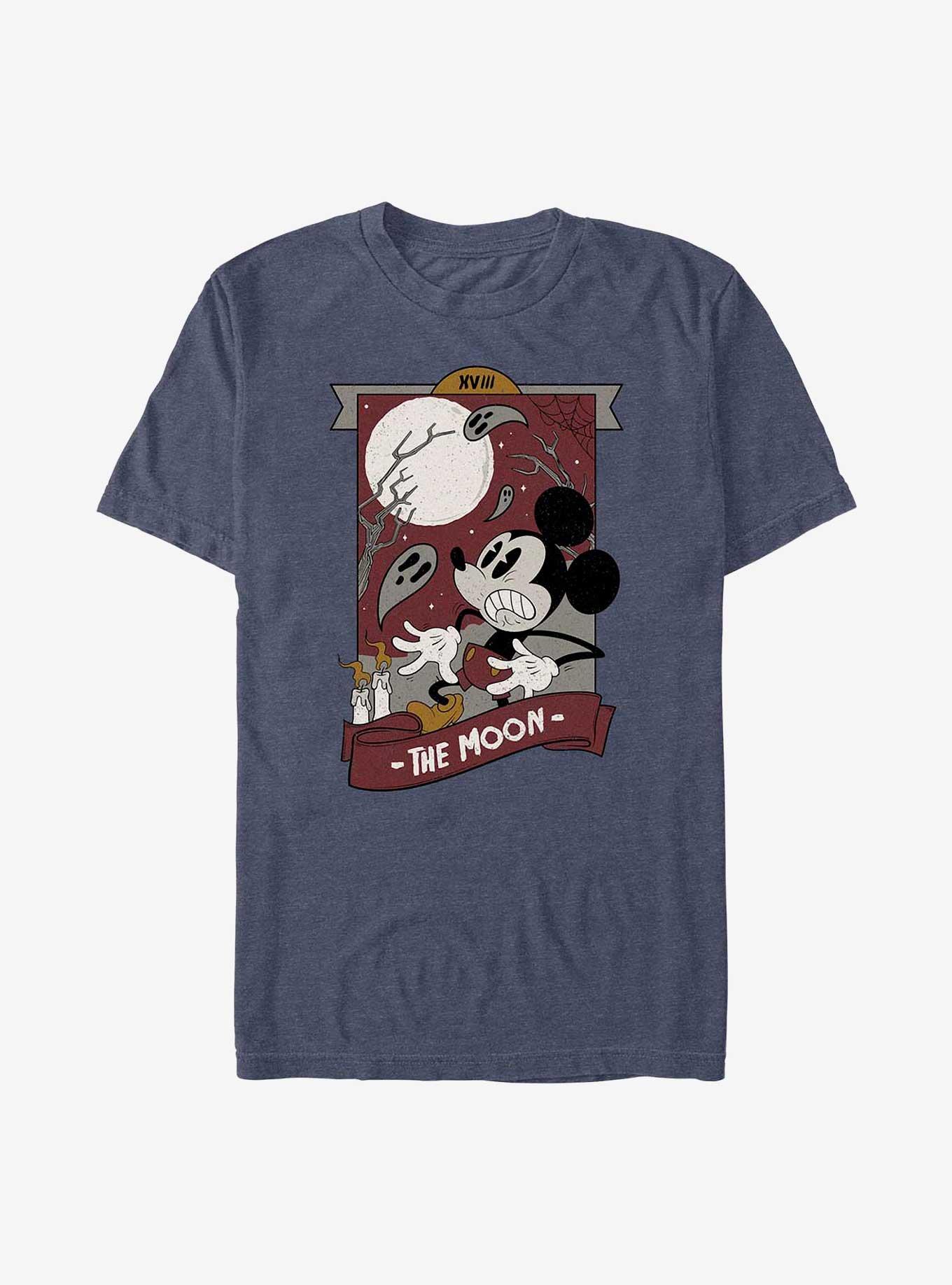 Disney Mickey Mouse Vintage Mickey Tarot T-Shirt, NAVY HTR, hi-res