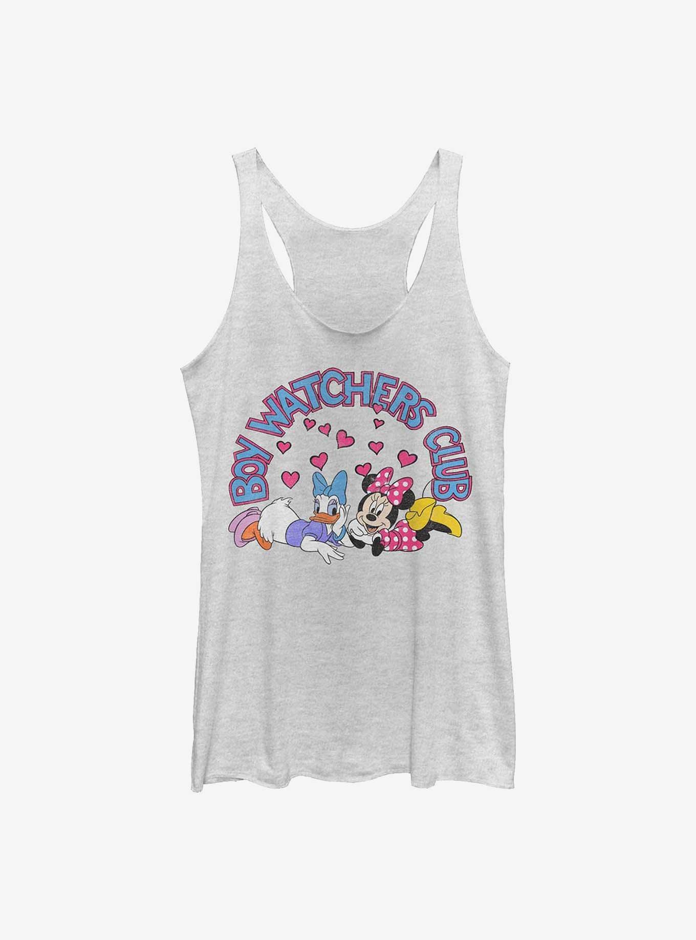 Disney Minnie Mouse Boy Watchers Girls Tank, WHITE HTR, hi-res