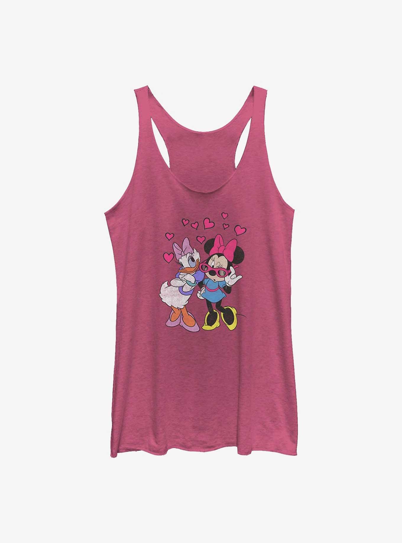 Disney Minnie Mouse & Daisy Duck Just Gals Hearts Girls Tank Top, , hi-res