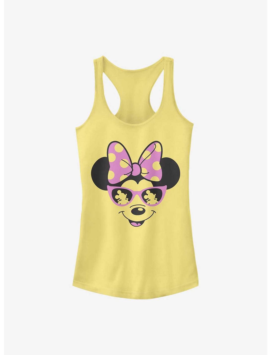 Disney Minnie Mouse Minnie Shades Girls Tank, BANANA, hi-res