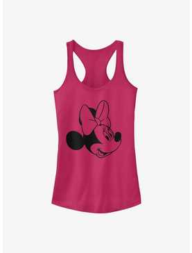 Disney Minnie Mouse Minnie Face Girls Tank, , hi-res