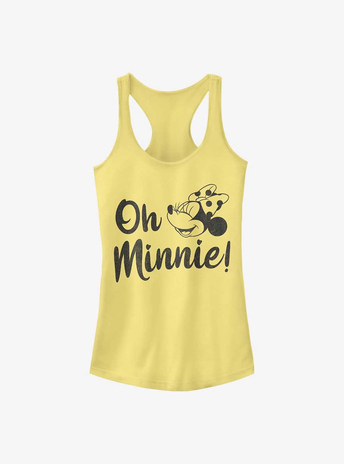 Disney Minnie Mouse Oh Minnie Girls Tank, BANANA, hi-res