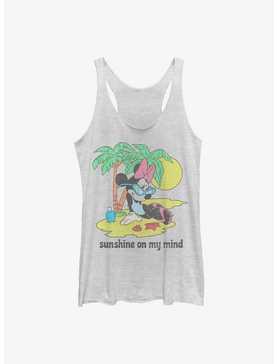 Disney Minnie Mouse Sunshine Minnie Girls Tank, WHITE HTR, hi-res