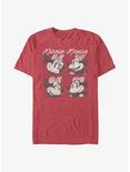 Disney Minnie Mouse Boxed Minnie T-Shirt, RED HTR, hi-res