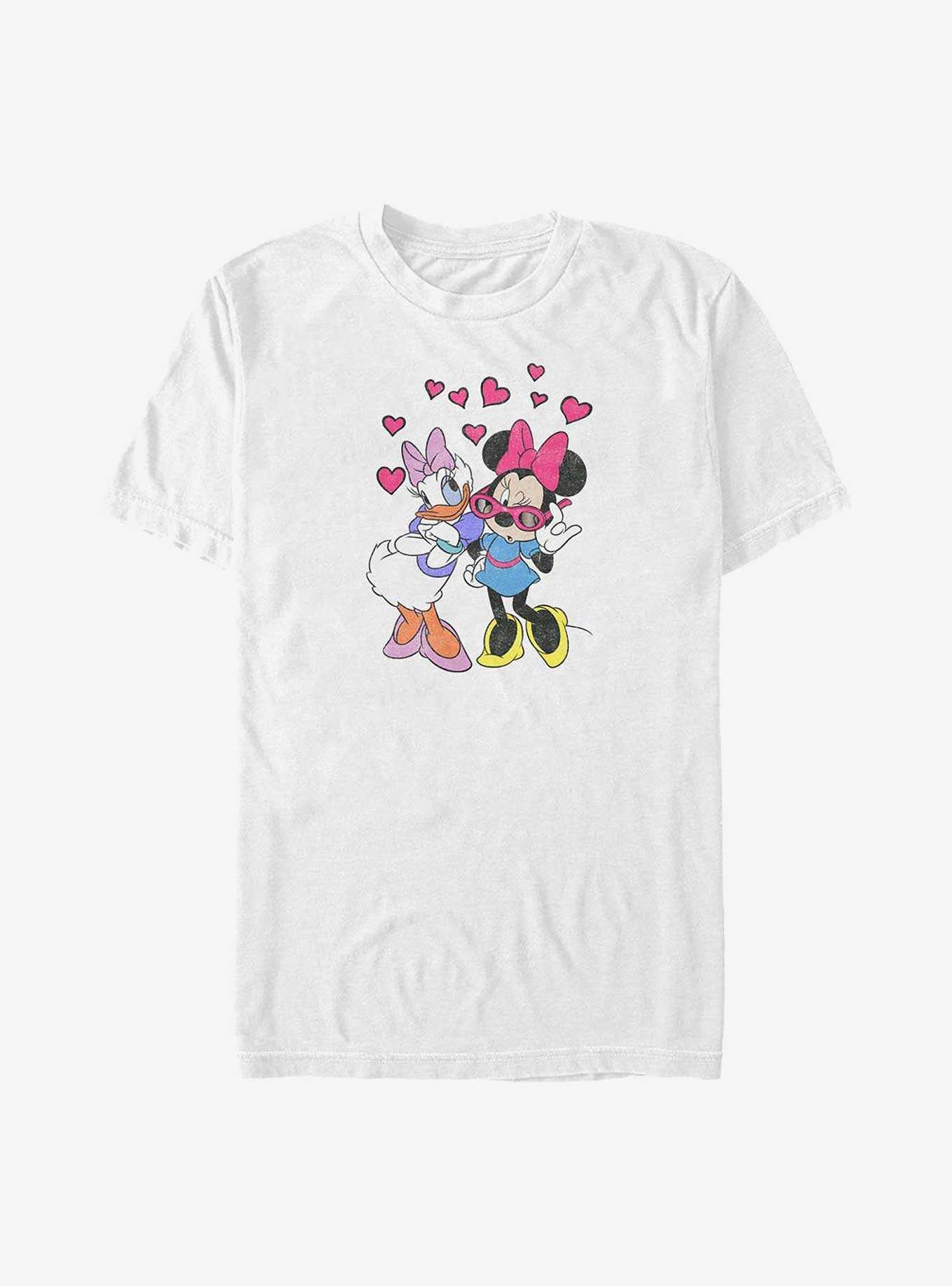 Disney Minnie Mouse & Minnie Mouse Just Gals Hearts T-Shirt, , hi-res