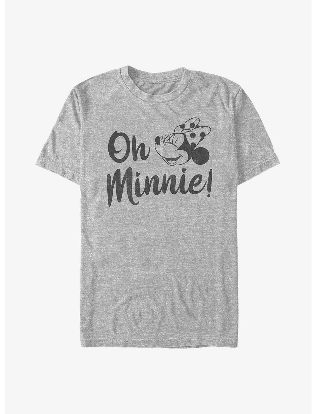 Disney Minnie Mouse Oh Minnie T-Shirt, ATH HTR, hi-res