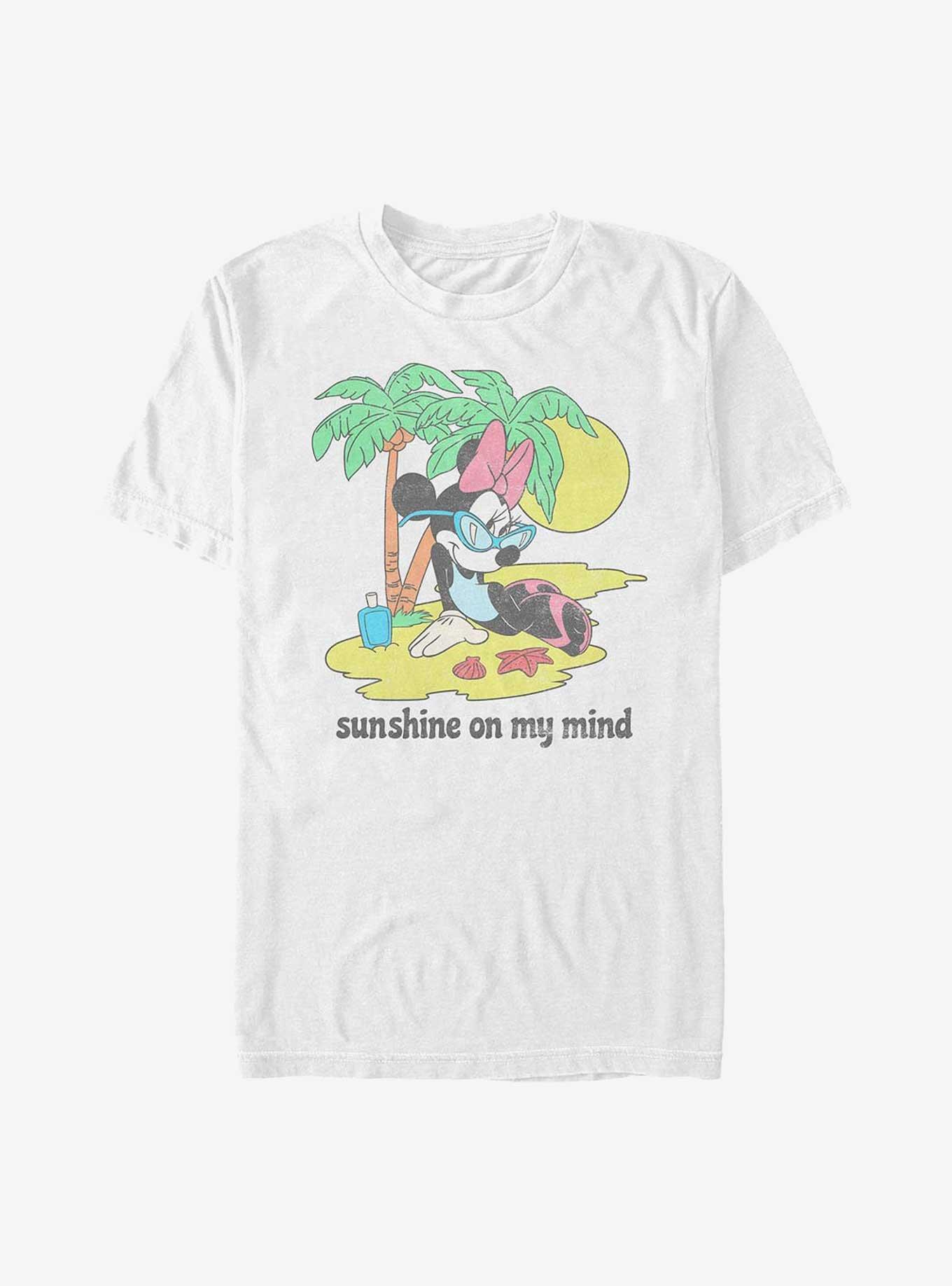 Disney Minnie Mouse Sunshine Minnie T-Shirt, WHITE, hi-res