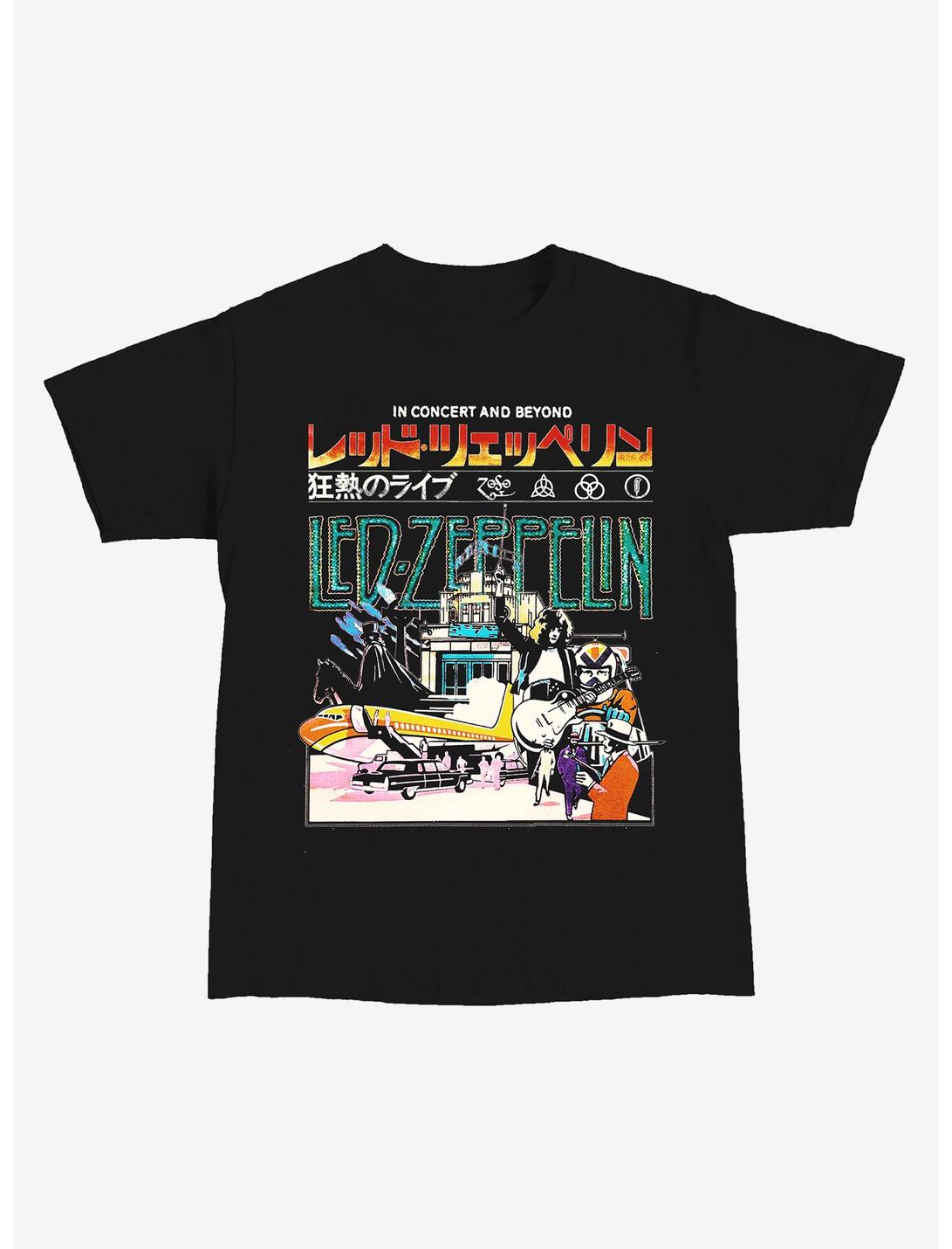 Led Zeppelin Japan Tour T-Shirt, BLACK, hi-res