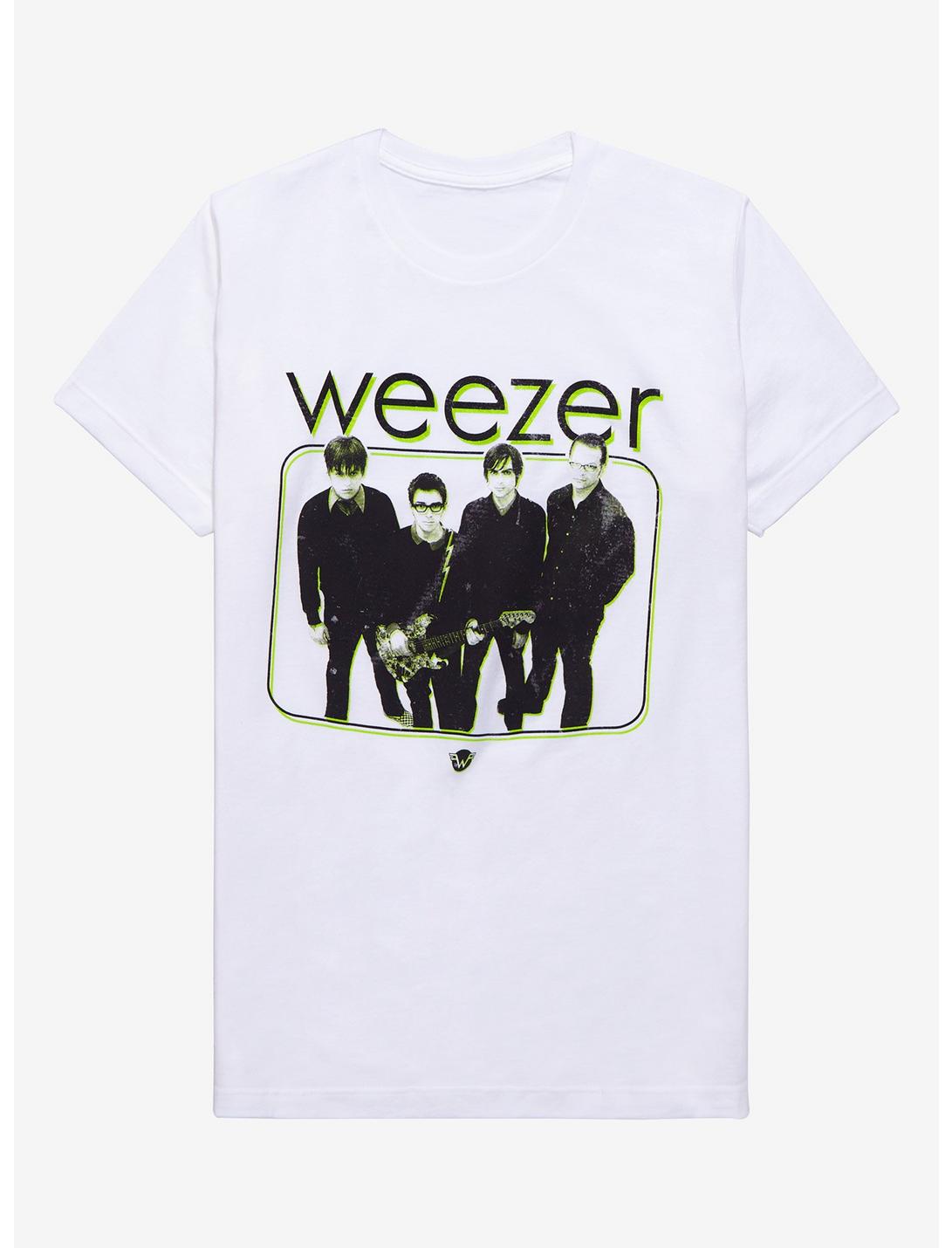 Weezer The Green Album T-Shirt, WHITE, hi-res