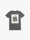 Dandy Skulls T-Shirt, ASPHALT, hi-res