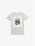 Dandy Skulls T-Shirt, WHITE, hi-res