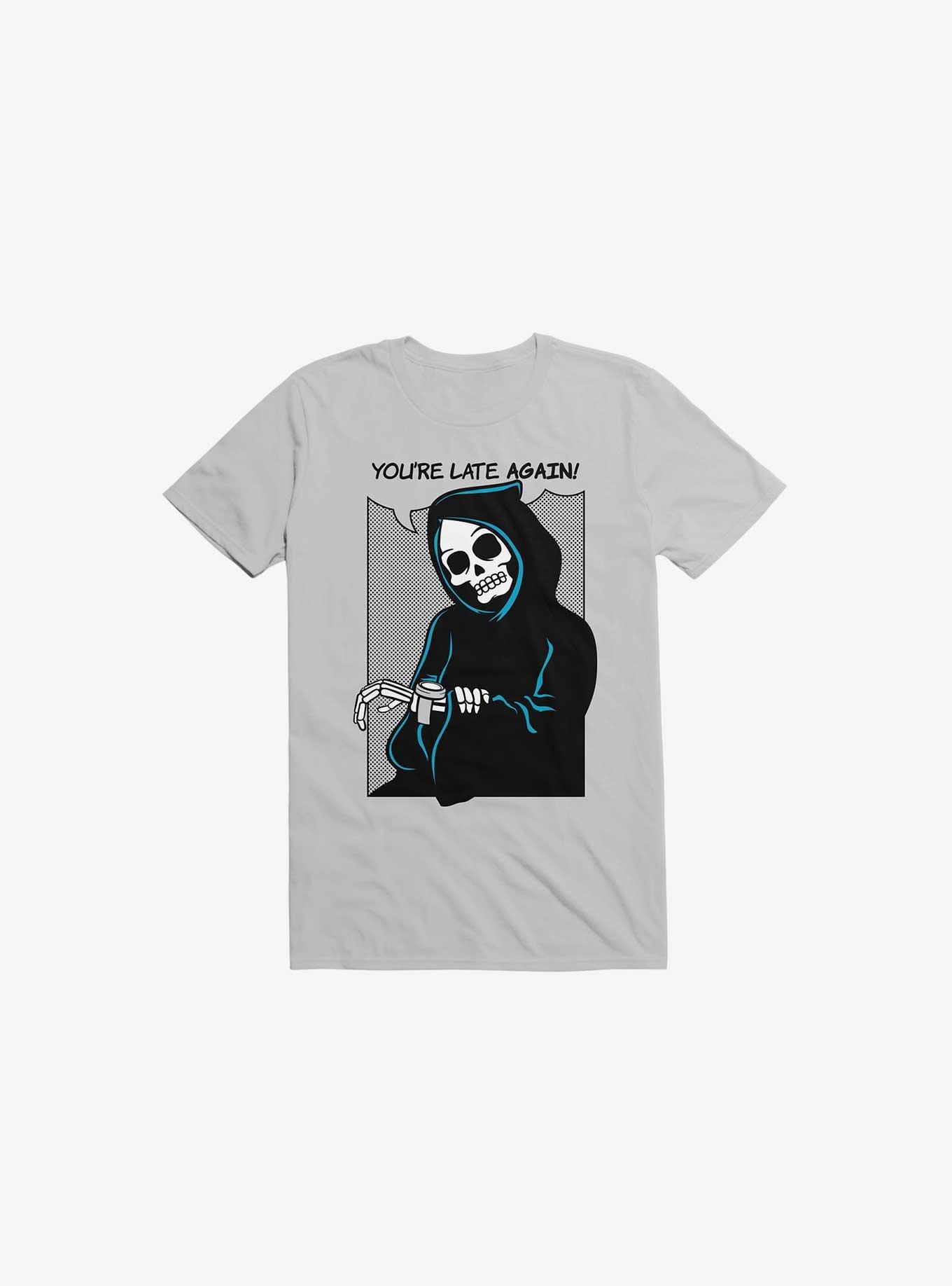 Death Can't Wait T-Shirt, SILVER, hi-res