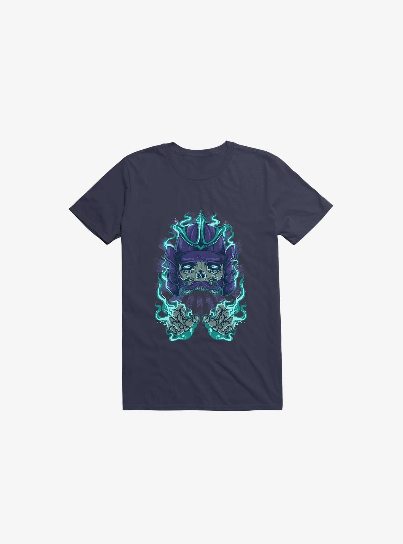 Ghost Masamune T-Shirt, NAVY, hi-res