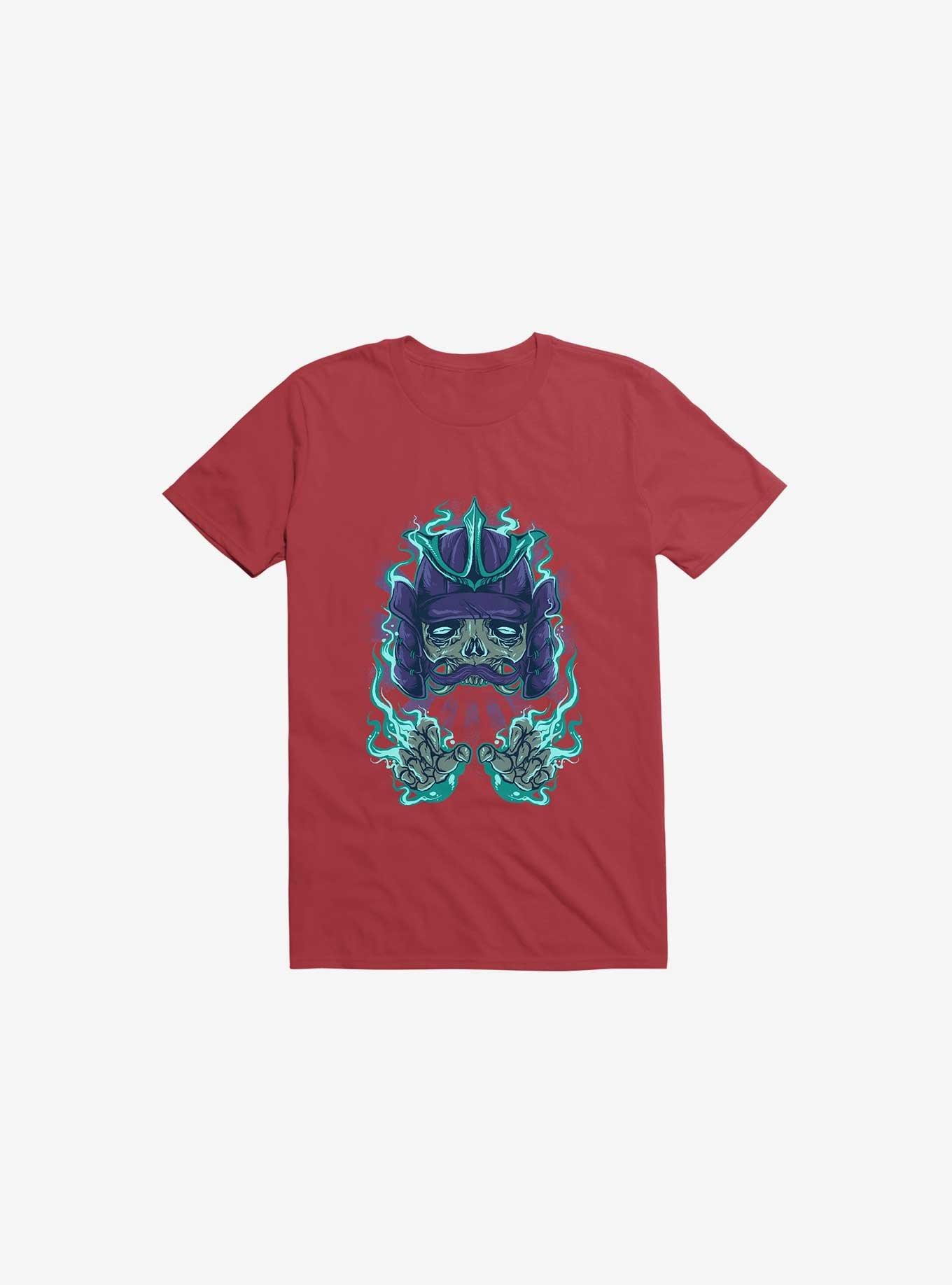 Ghost Masamune T-Shirt, RED, hi-res