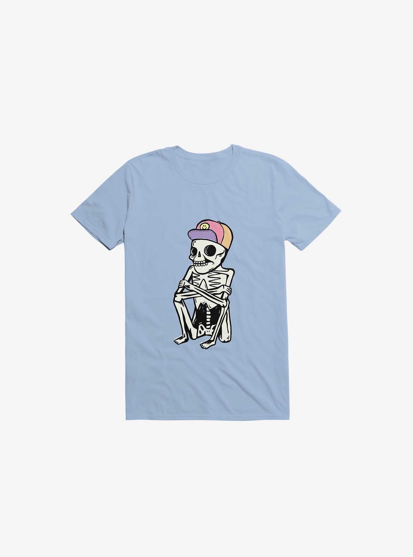 God Of Death T-Shirt, LIGHT BLUE, hi-res