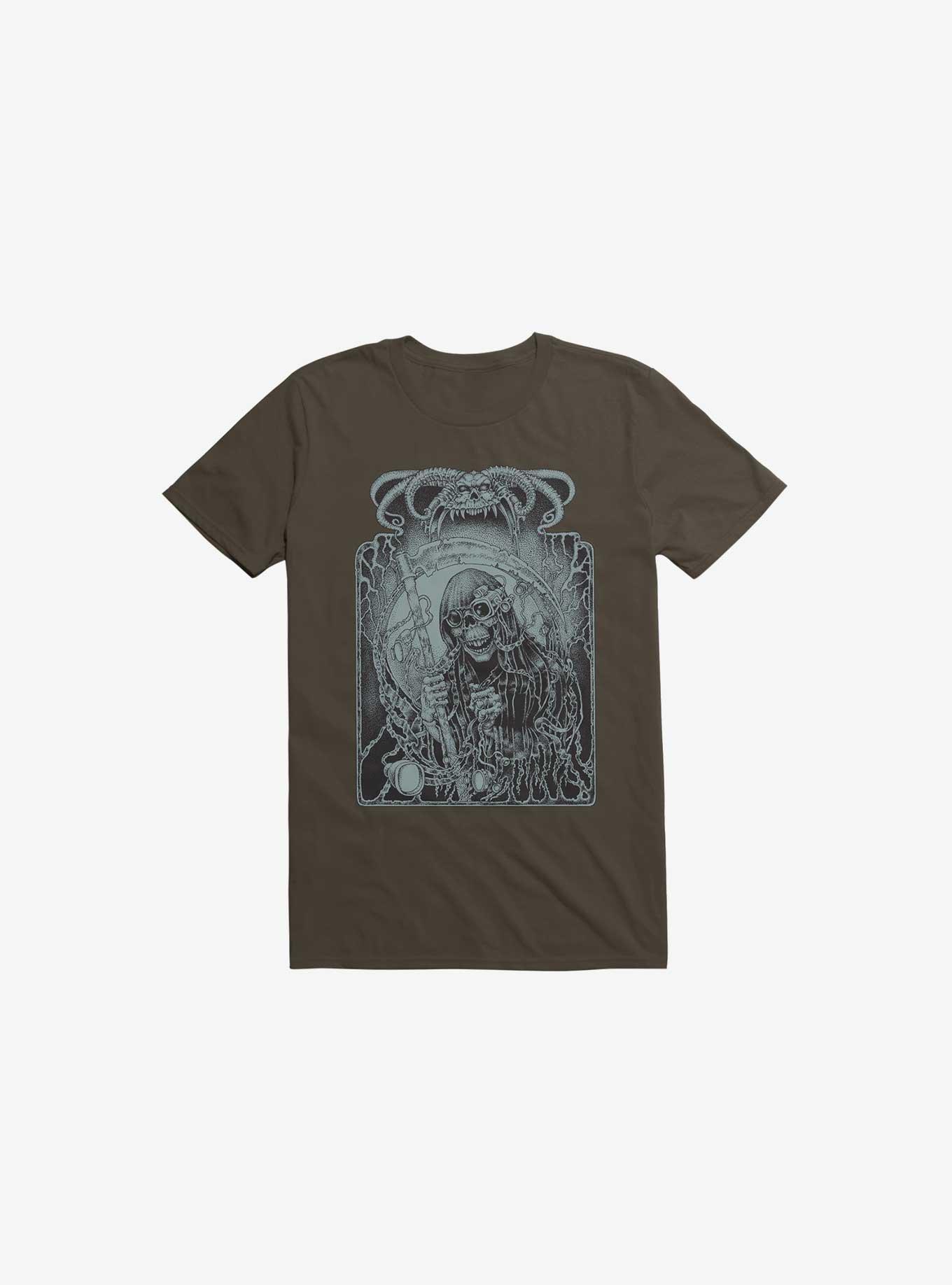 Grimm The Reaper T-Shirt - BROWN | Hot Topic