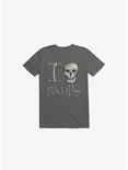I Love Skulls T-Shirt, ASPHALT, hi-res
