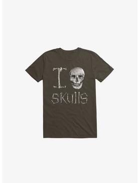 I Love Skulls T-Shirt, , hi-res