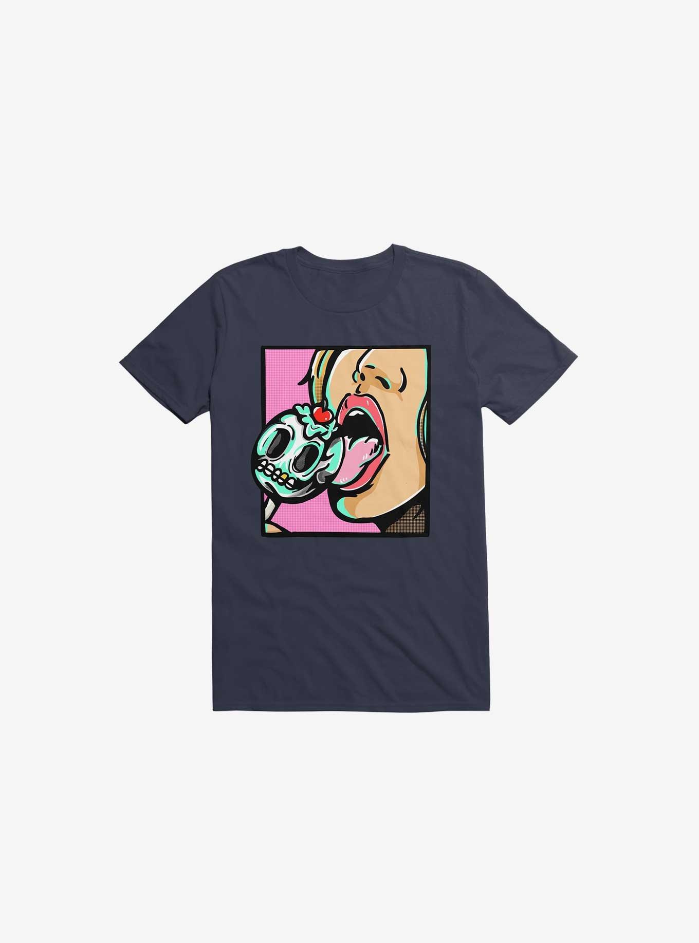 Lick The Bones T-Shirt, NAVY, hi-res