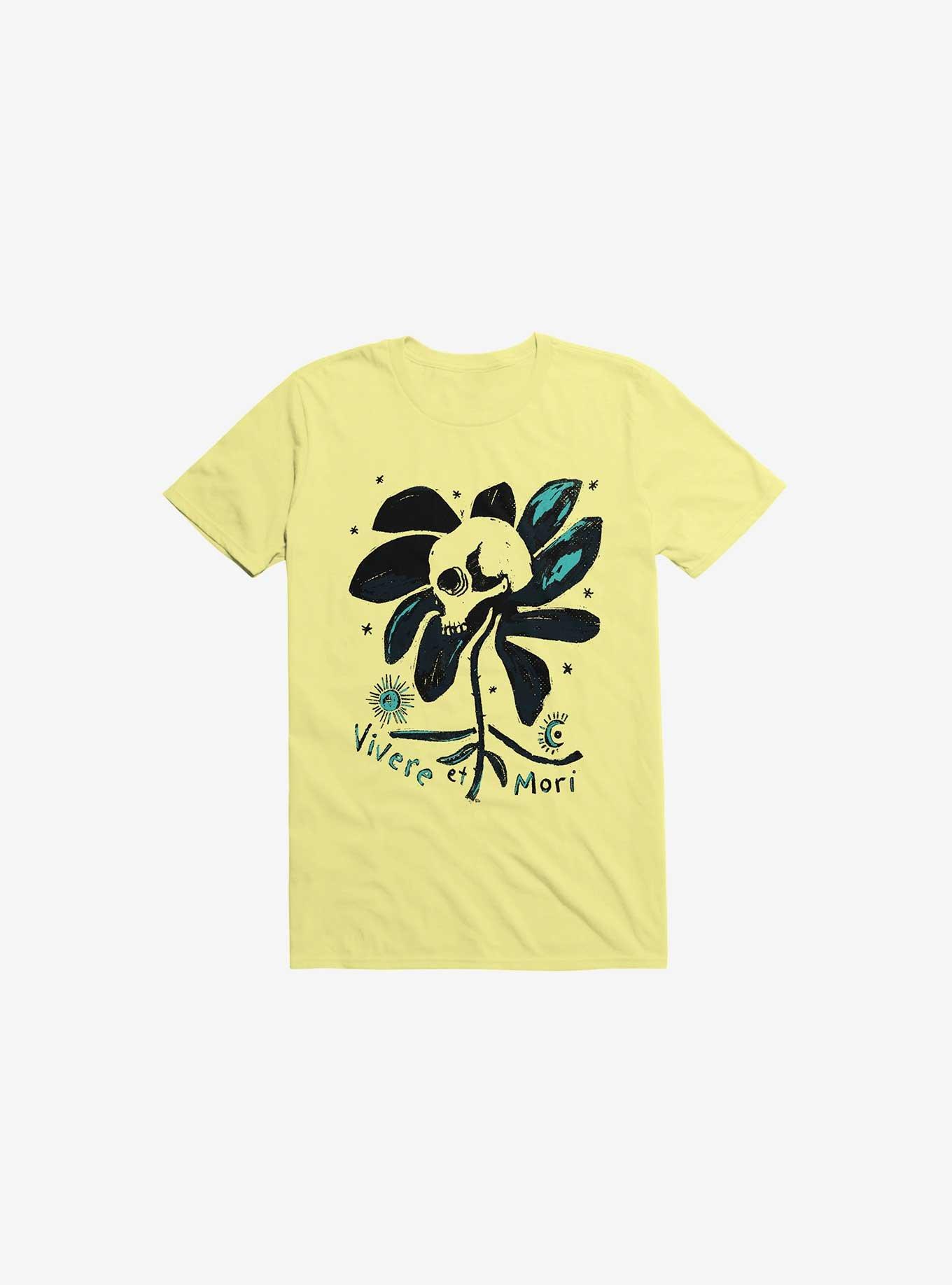 Life And Death T-Shirt, YELLOW, hi-res