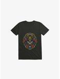 Samurai Skull T-Shirt, BLACK, hi-res