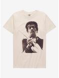 Jimi Hendrix Beige Portrait T-Shirt, , hi-res