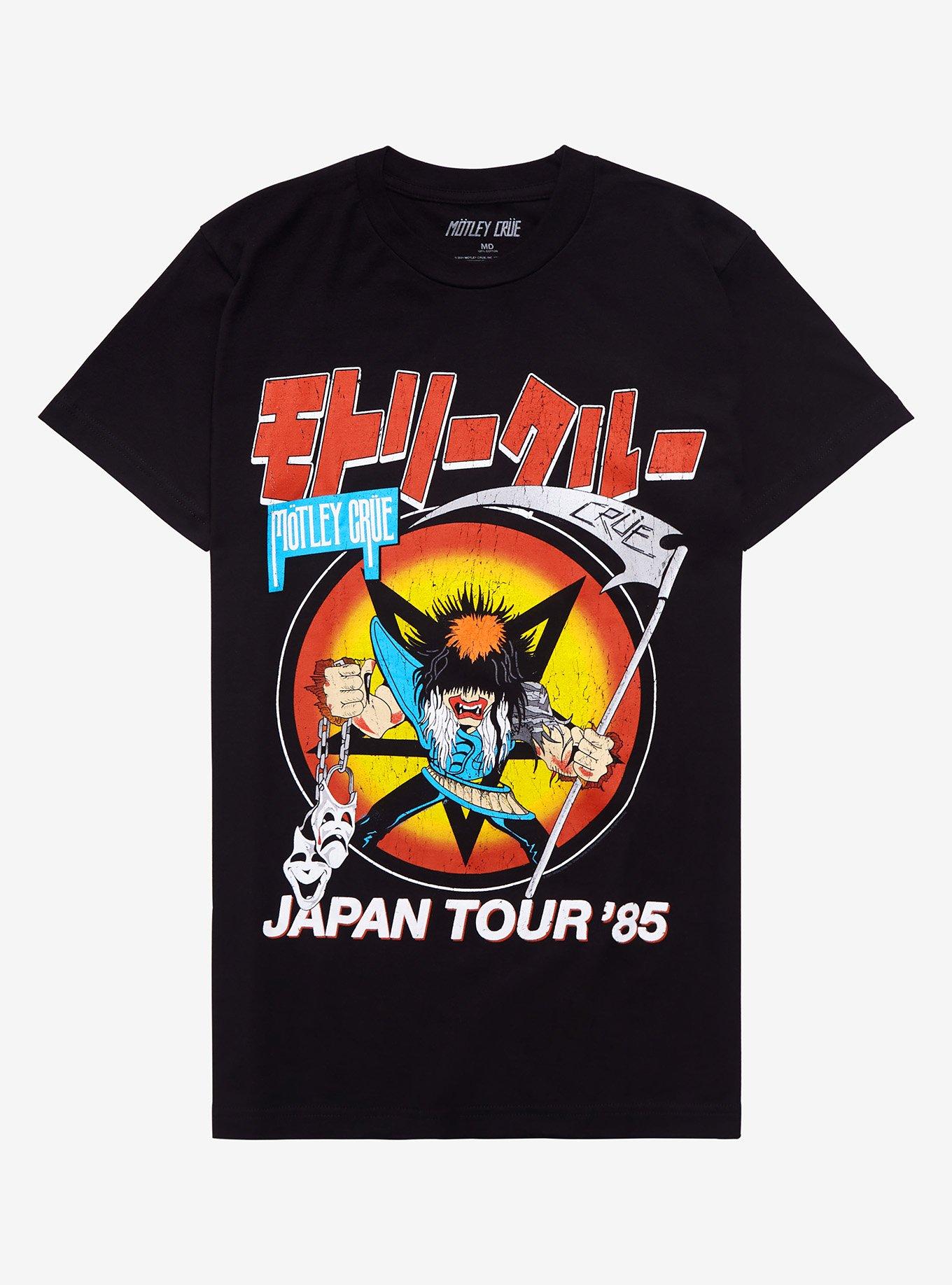 motley crue japan tour shirt