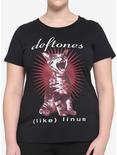 Deftones Like Linus Album Cover Girls T-Shirt Plus Size, BLACK, hi-res