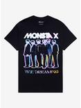 Monsta X The Dreaming Neon Girls T-Shirt, BLACK, hi-res