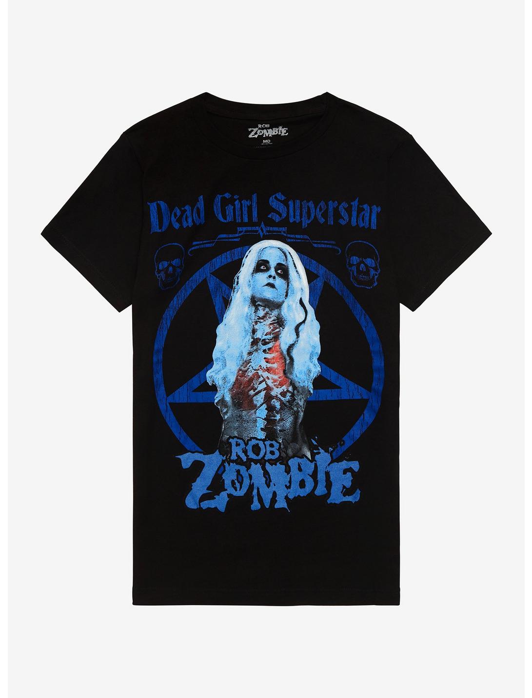 Rob Zombie Dead Girl Superstar Girls T-Shirt, BLACK, hi-res