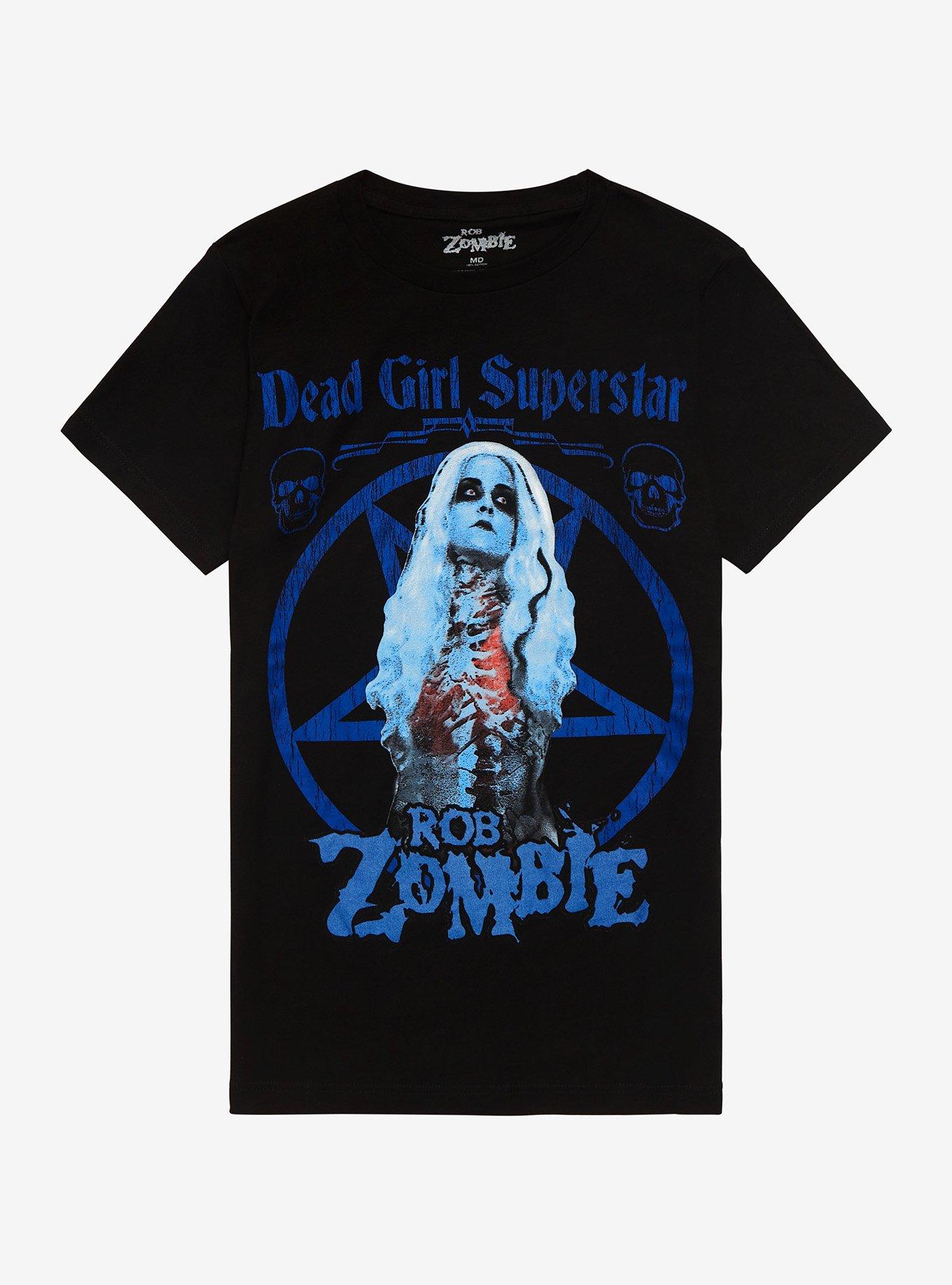 Rob Zombie Dead Girl Superstar Girls T-Shirt, BLACK, hi-res