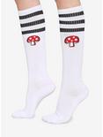 Varsity Stripe Mushroom Knee-High Socks, , hi-res