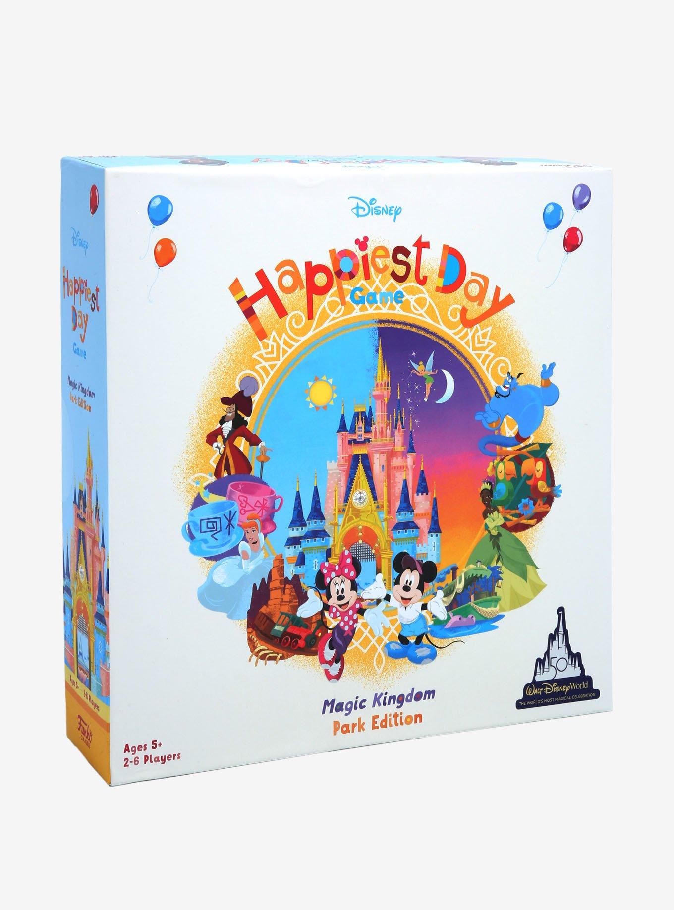 Funko Disney Happiest Day Game Magic Kingdom Park Edition Board Game |  BoxLunch