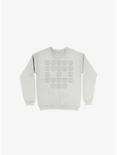 9724 Skulls Sweatshirt, WHITE, hi-res
