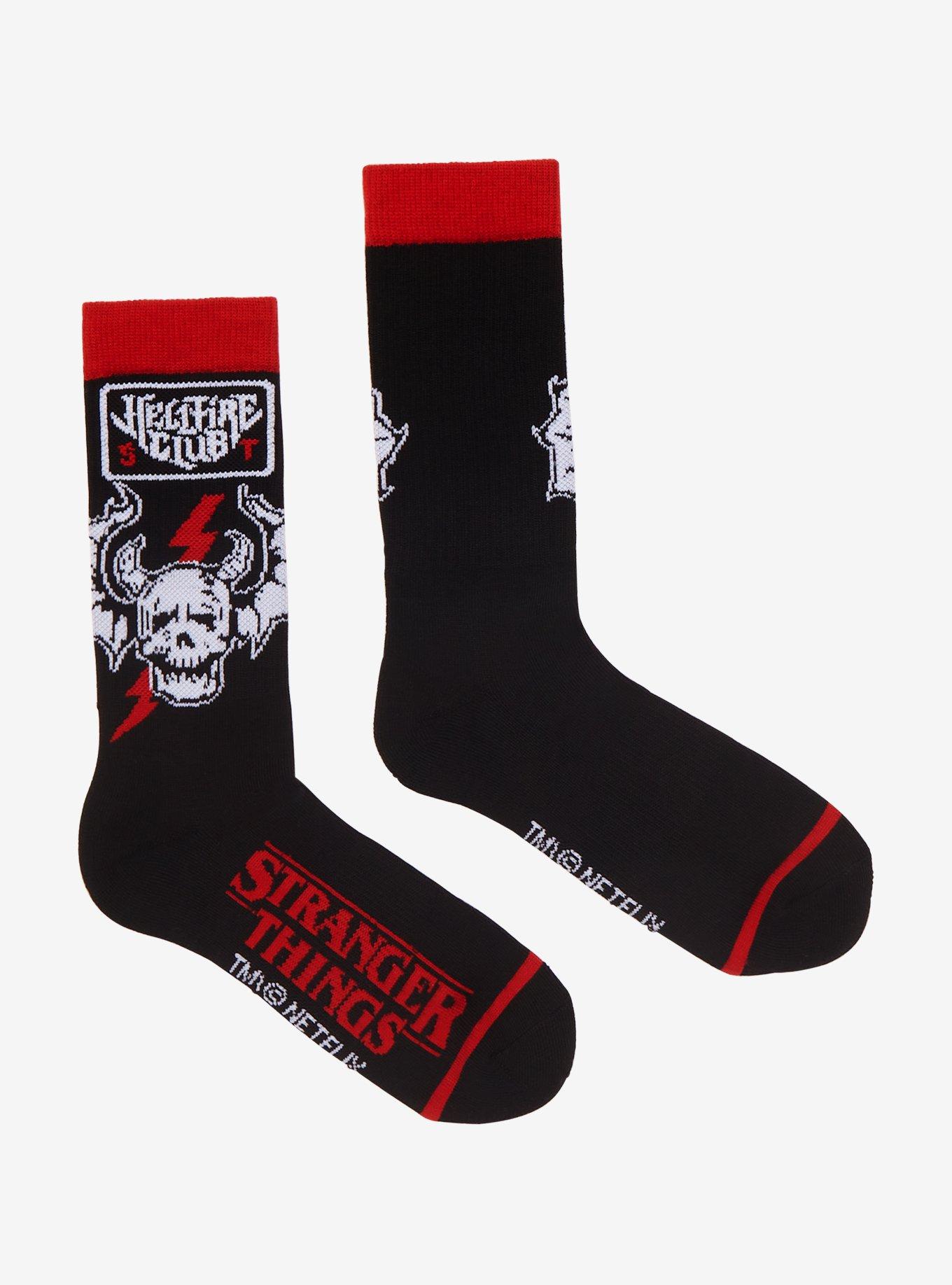 Stranger deals things socks