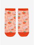 Peach Milk No-Show Socks, , hi-res