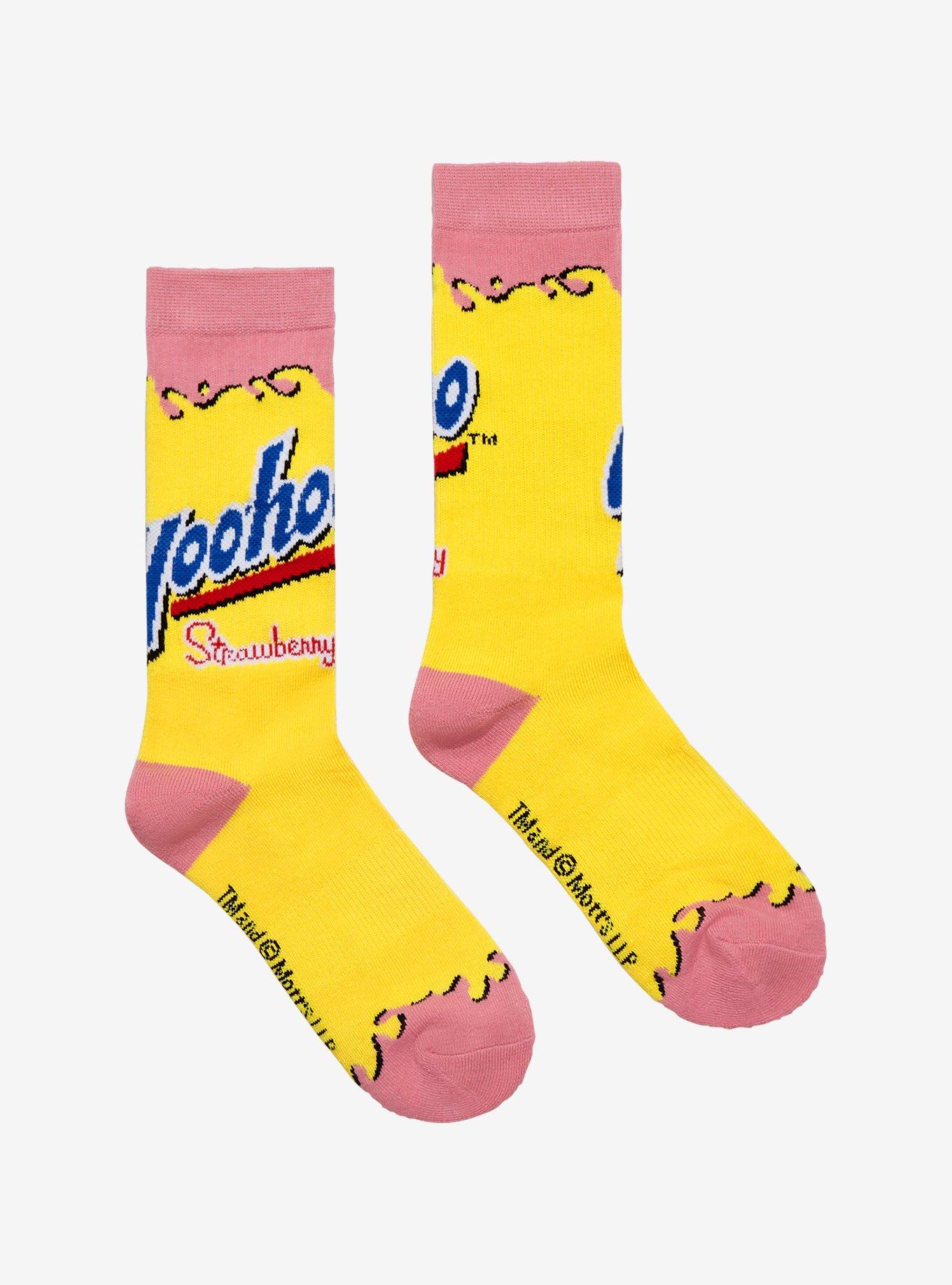 Yoo-hoo Strawberry Crew Socks, , hi-res