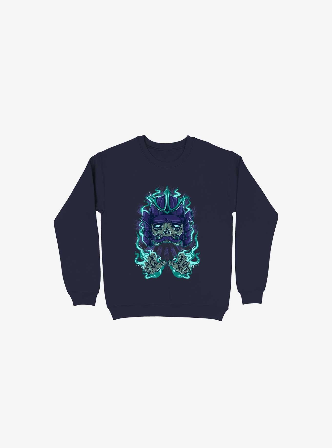 Ghost Masamune Sweatshirt, NAVY, hi-res
