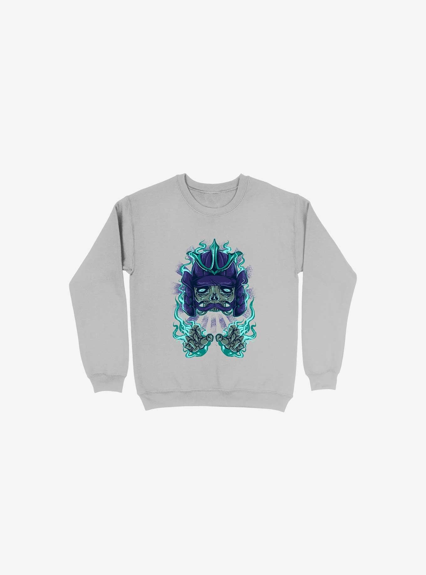 Ghost Masamune Sweatshirt, SILVER, hi-res