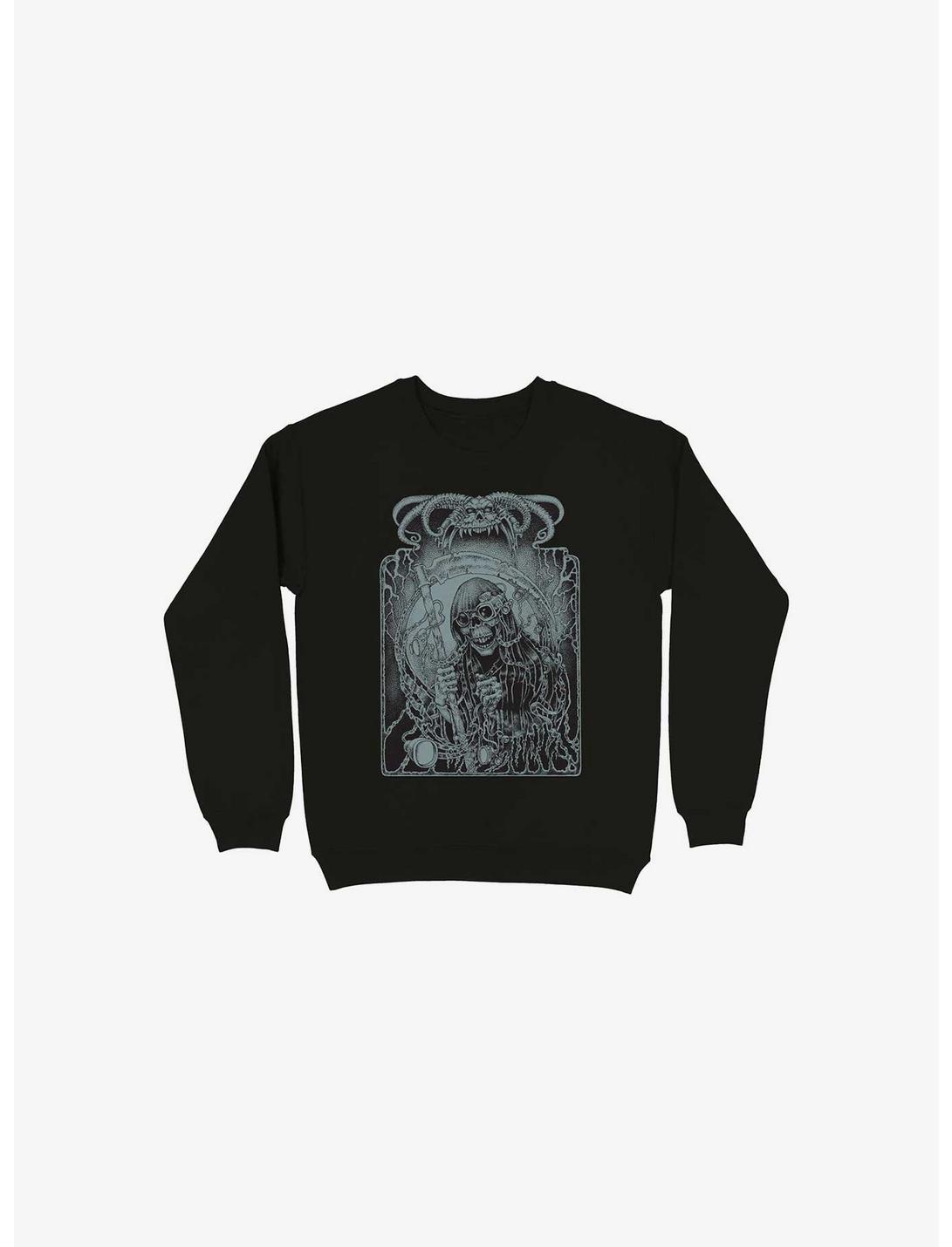 Grimm The Reaper Sweatshirt, BLACK, hi-res
