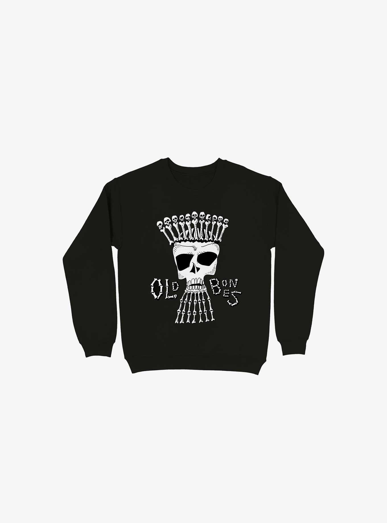 Hard Rock Old Bones Sweatshirt, BLACK, hi-res
