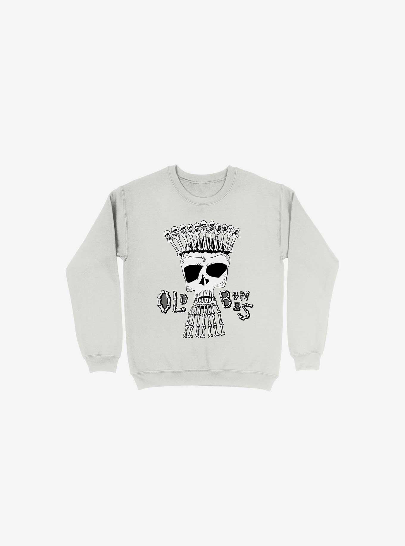 Hard Rock Old Bones Sweatshirt, WHITE, hi-res