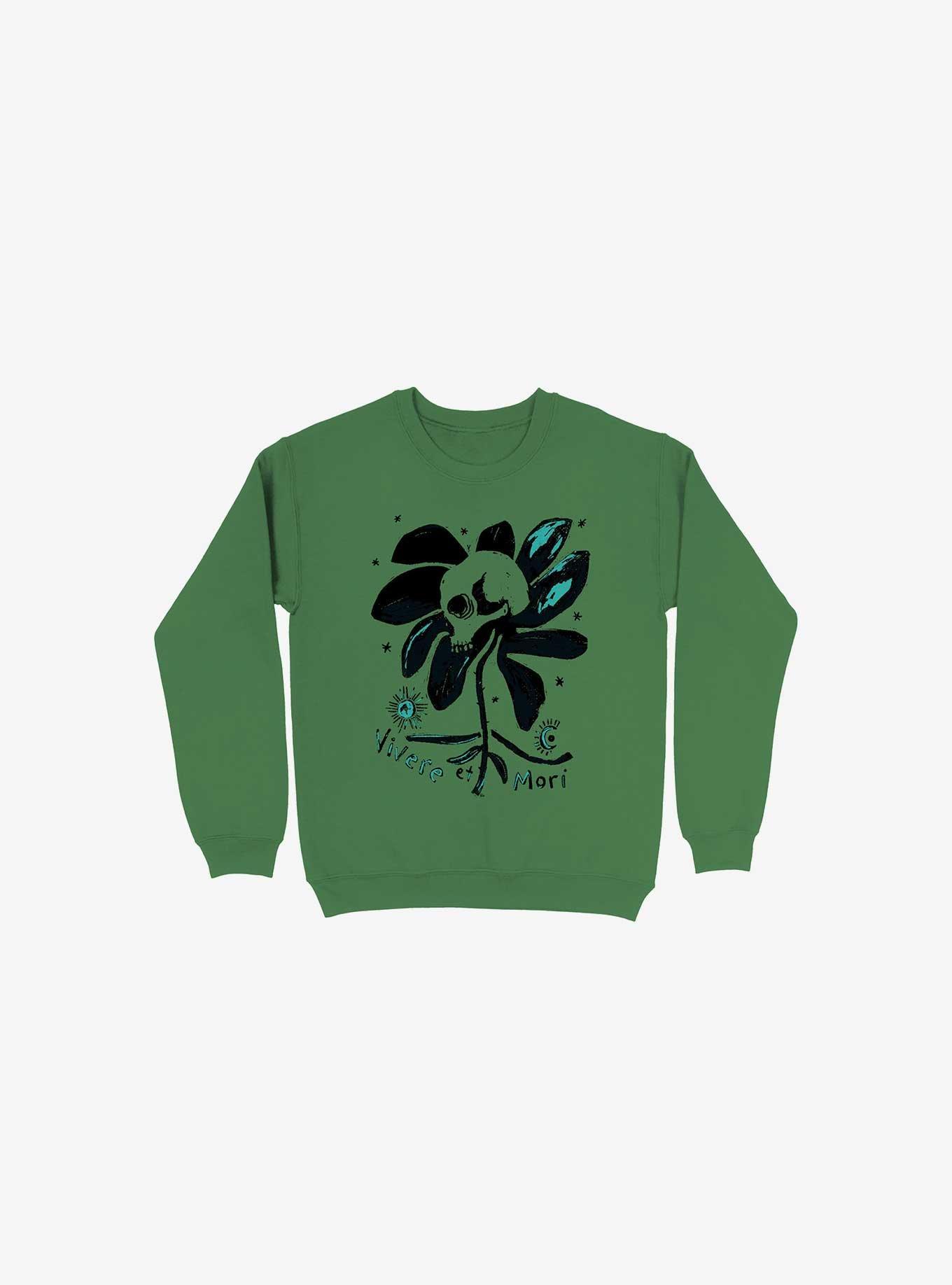 Life And Death Sweatshirt, KELLY GREEN, hi-res
