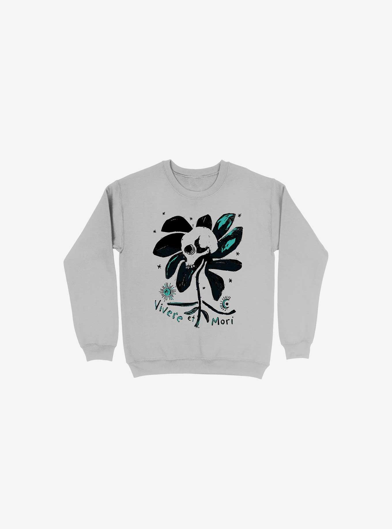 Life And Death Sweatshirt, SILVER, hi-res