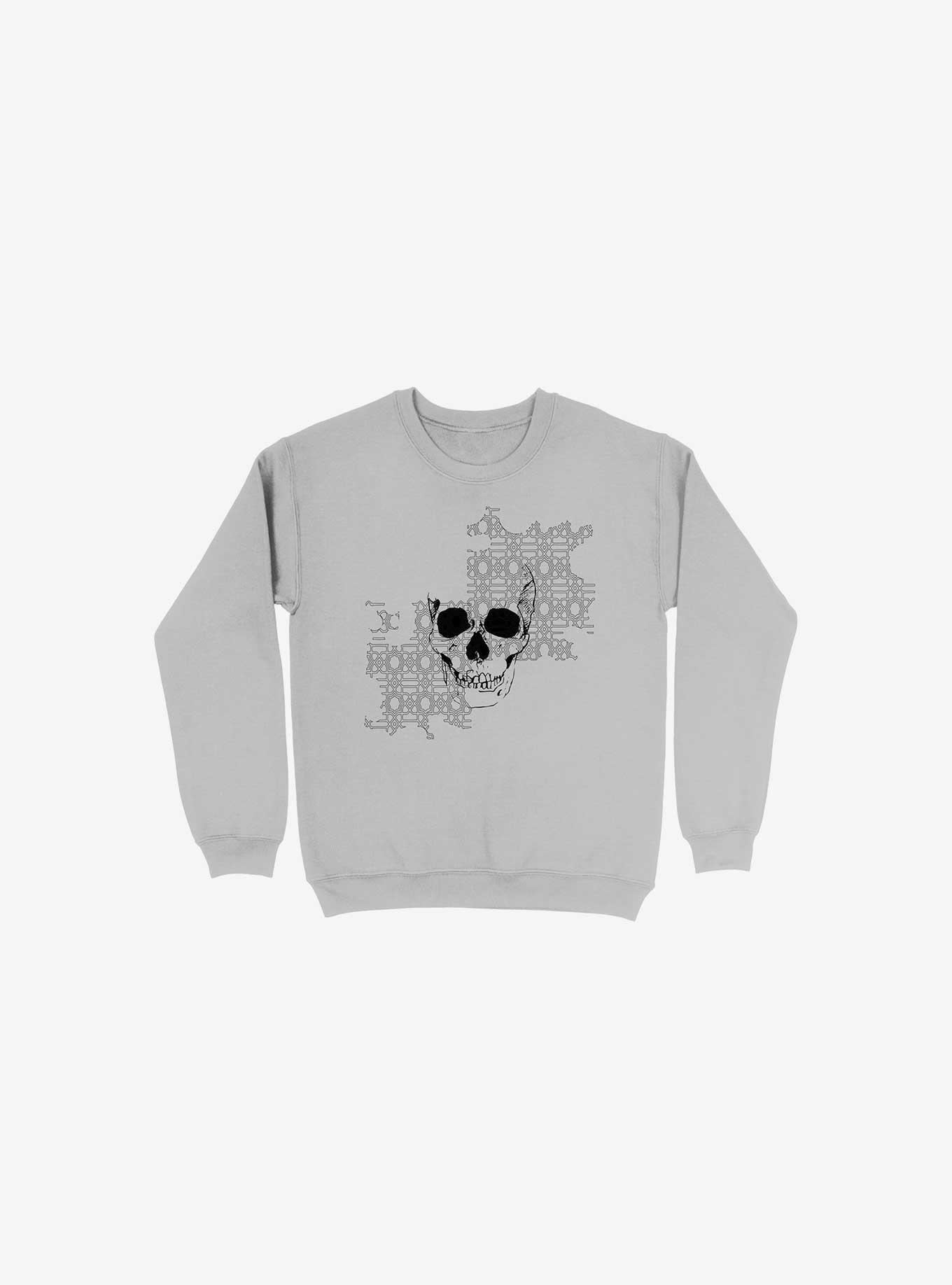 Old Bones! Sweatshirt, SILVER, hi-res