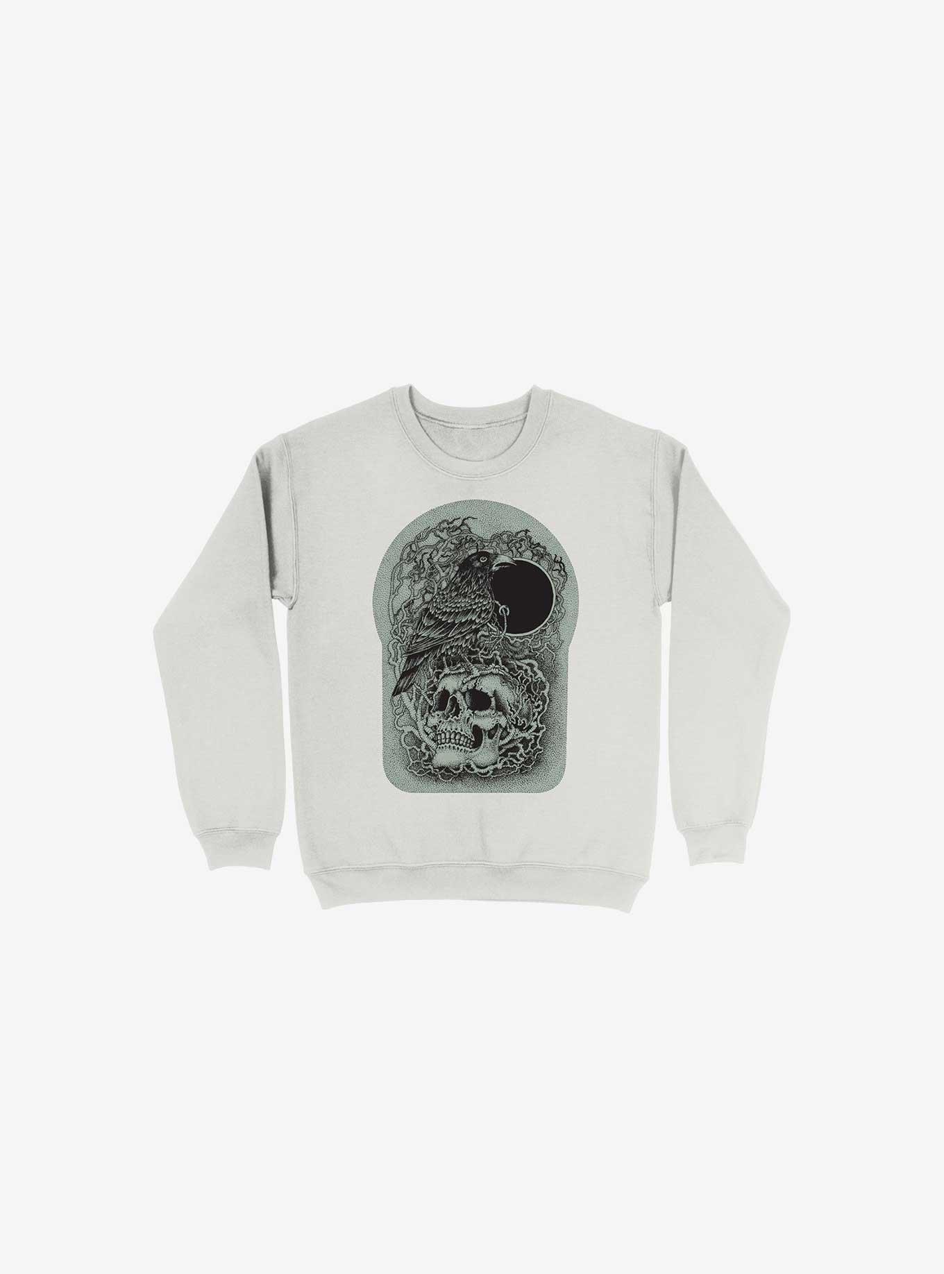 Skull And Raven Sweatshirt, , hi-res