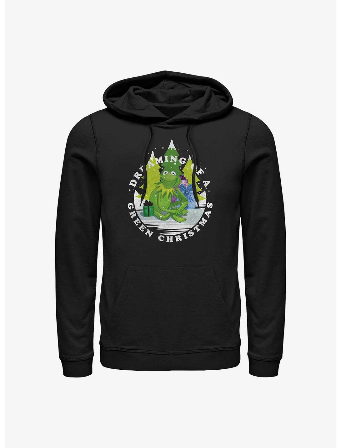 Disney The Muppets Dreaming Of A Green Christmas Hoodie, BLACK, hi-res